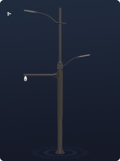 監控立桿路燈共桿綜合桿